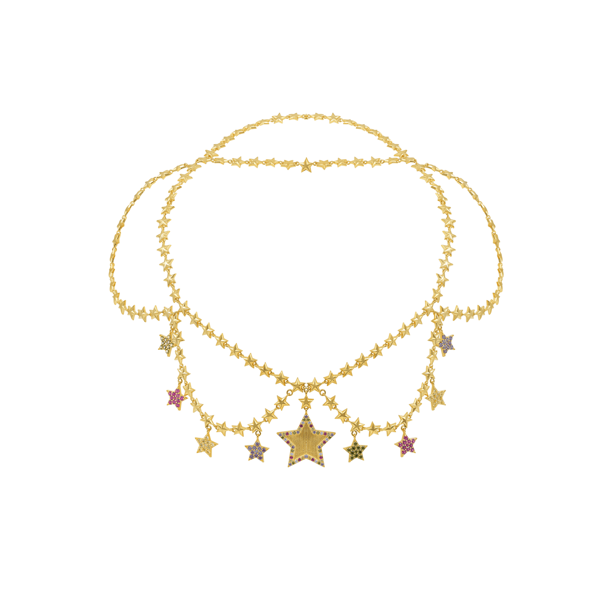 Starlight dangling head piece