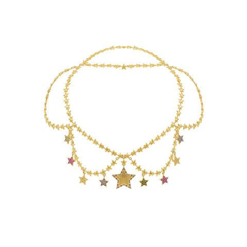 Starlight dangling head piece